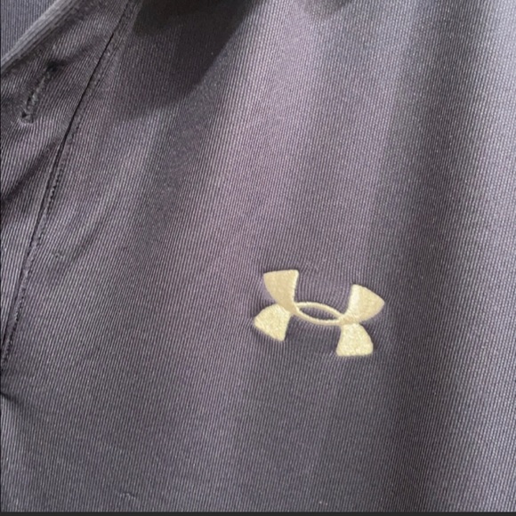 NWOT Under Armour dri fit blue short sleeve polo size XXL - Picture 3 of 4